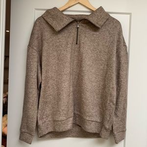 Quarter Zip Pullover Sweater